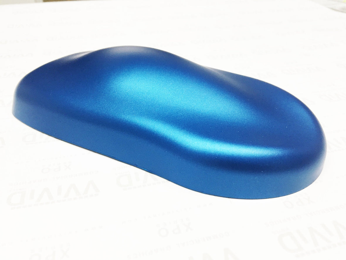 VViViD+ Matte Metallic Blue (Ghost) Vinyl Wrap | The VViViD Shop