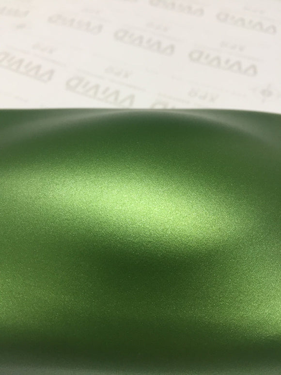VViViD+ Matte Metallic Green (Ghost) - The VViViD Vinyl Wrap Shop