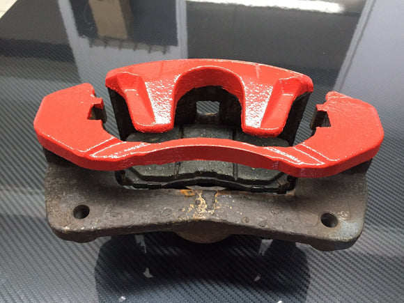 VViViD Red Enamel Caliper Wrap - The VViViD Vinyl Wrap Shop