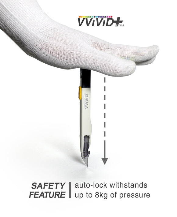VViViD+ Premium Precision 30° Retractable Utility Cutting Knife - The VViViD Vinyl Wrap Shop