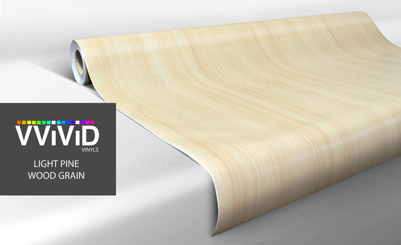White Maple Wood Grain - The VViViD Vinyl Wrap Shop