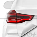 HEX+ Matte Smoke Honeycomb - Tail Light Air-tint® - The VViViD Vinyl Wrap Shop