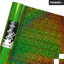 MOSAIC+ Green Holographic Glitter — Craft Vinyl (1ft x 5ft) [MCF] - The VViViD Vinyl Wrap Shop