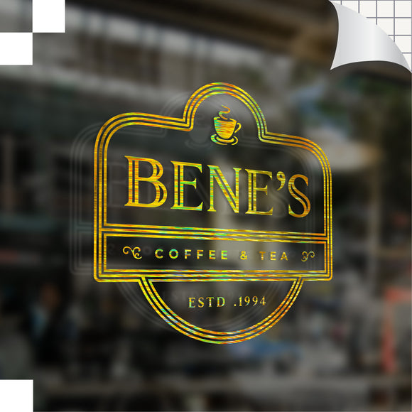 MOSAIC+ Gold Holographic Brushed — Craft Vinyl (1ft x 5ft) [MCF] - The VViViD Vinyl Wrap Shop