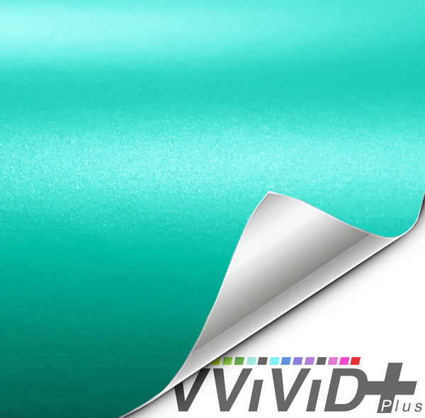 VViViD+ Matte Metallic Miami Teal - The VViViD Vinyl Wrap Shop