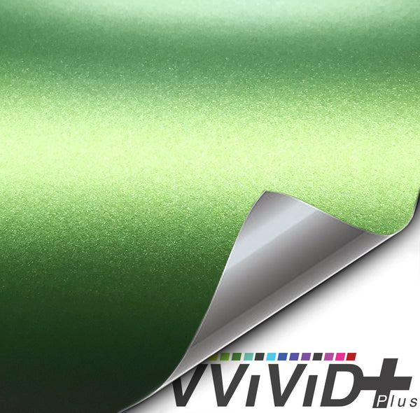 VViViD+ Matte Metallic Green (Ghost) - The VViViD Vinyl Wrap Shop