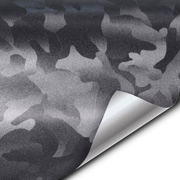 VViViD+ Ghost Metal Dark Grey Stealth Camo - The VViViD Vinyl Wrap Shop