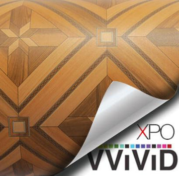 Parquette Mosaic Wood Grain - The VViViD Vinyl Wrap Shop