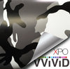 Matte Snow Camouflage (Grayscale) - The VViViD Vinyl Wrap Shop