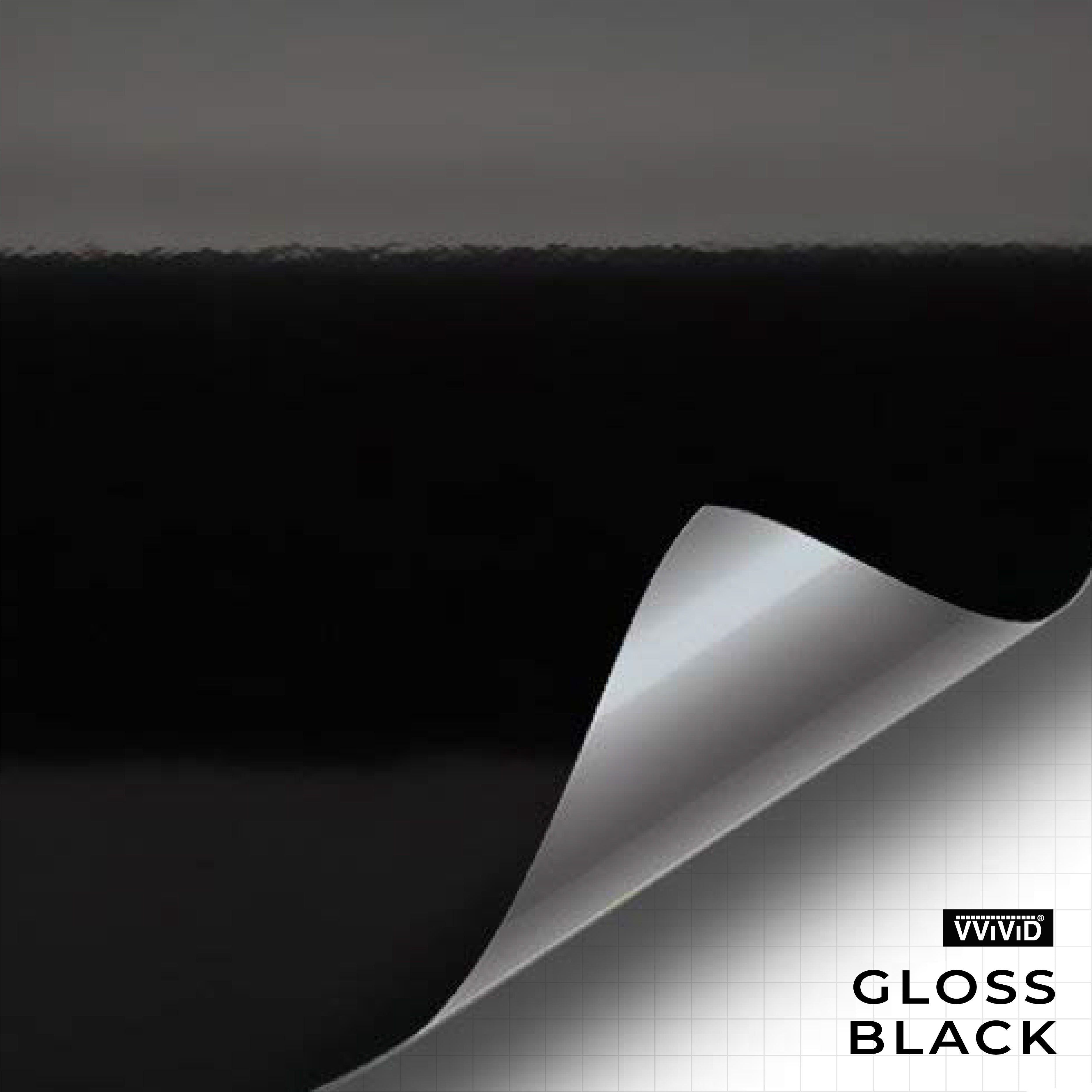 VViViD Black Gloss - Tape Roll - The VViViD Vinyl Wrap Shop