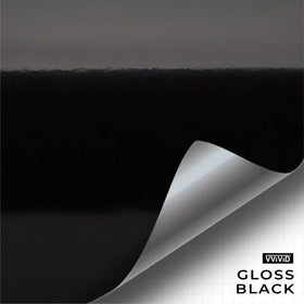2018 VVIVID+ Demon Black Gloss ( nebula ) Vinyl wrap new!