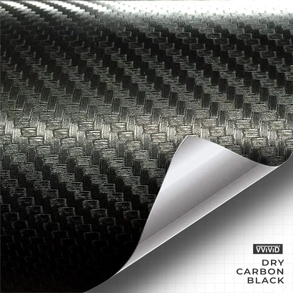 VViViD Black Dry Carbon - Tape Roll - The VViViD Vinyl Wrap Shop
