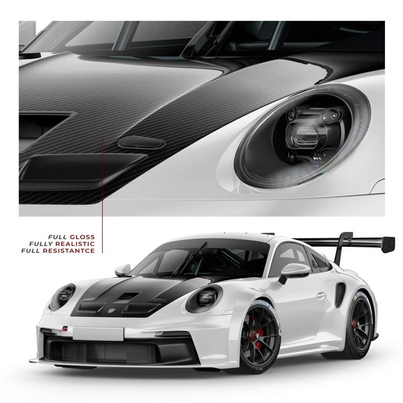 Tek R Black Gloss Carbon - The VViViD Vinyl Wrap Shop