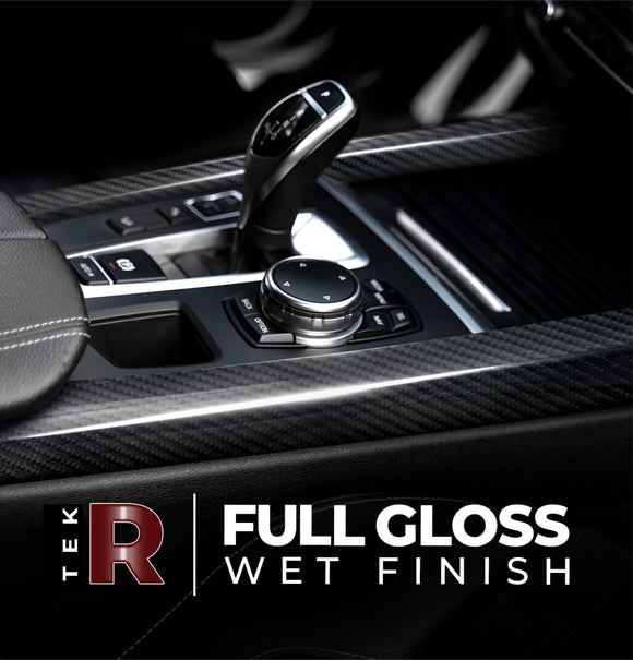 Tek R Black Gloss Carbon - The VViViD Vinyl Wrap Shop
