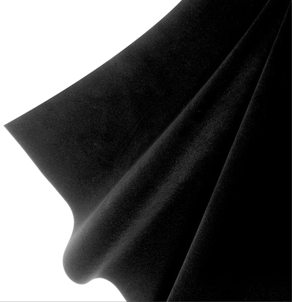 V2 Pro Flock Suede Black Heat Transfer Film HTV - The VViViD Vinyl Wrap Shop