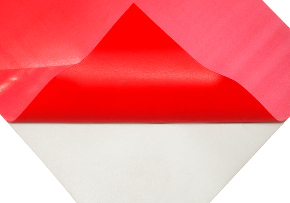 V2 Pro Flock Suede Bright Red Heat Transfer Film HTV - The VViViD Vinyl Wrap Shop