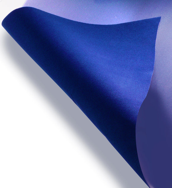 V2 Pro Flock Suede Royal Blue Heat Transfer Film HTV - The VViViD Vinyl Wrap Shop