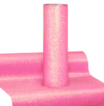 V2 Pro Neon Pink Glitter Heat Transfer Film HTV - The VViViD Vinyl Wrap Shop