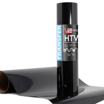 V2 Pro Black Heat Transfer Film - The VViViD Vinyl Wrap Shop