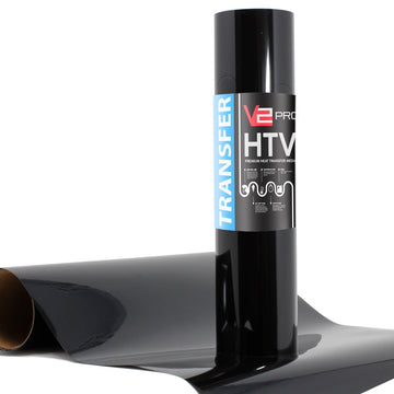 V2 Pro Black Heat Transfer Film - The VViViD Vinyl Wrap Shop