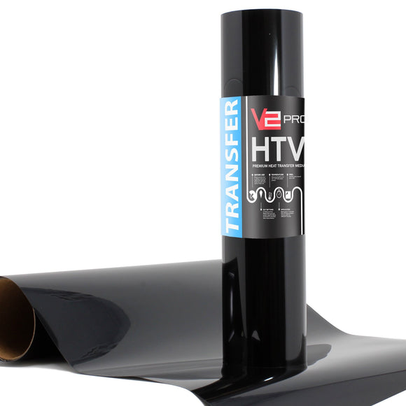 V2 Pro Black Heat Transfer Film - The VViViD Vinyl Wrap Shop