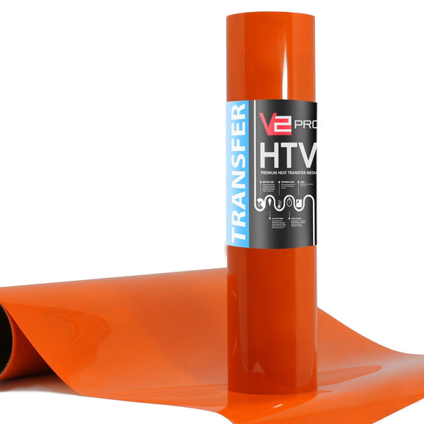 V2 Pro Orange Heat Transfer Film - The VViViD Vinyl Wrap Shop
