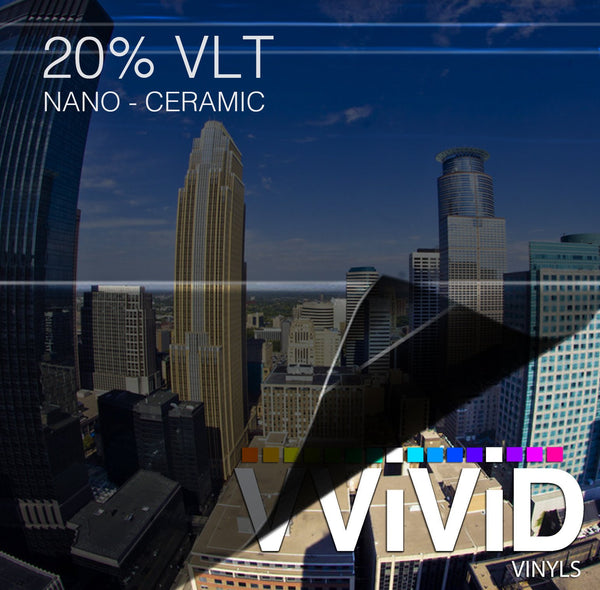 VViViD OPTIC Nano Ceramic Window Tint 20% VLT - The VViViD Vinyl Wrap Shop
