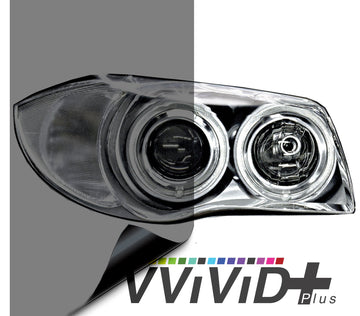 VViViD+ Light Smoke Air-tint® Headlight Tint - The VViViD Vinyl Wrap Shop
