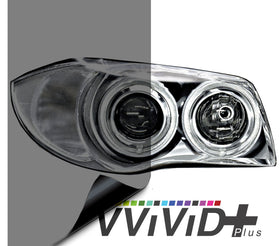 VViViD+ Light Smoke Air-tint® Headlight Tint