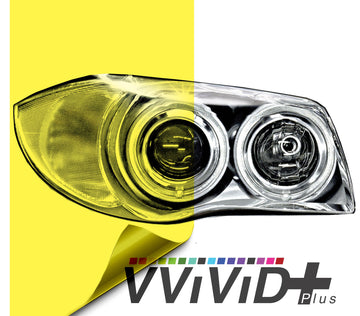 VViViD+ Yellow Air-tint® Headlight Tint - The VViViD Vinyl Wrap Shop