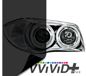 VViViD+ Dark Smoke Air-tint® Headlight Tint