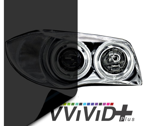 VViViD+Blue Smoke Blackout Headlight / Tail Light Film