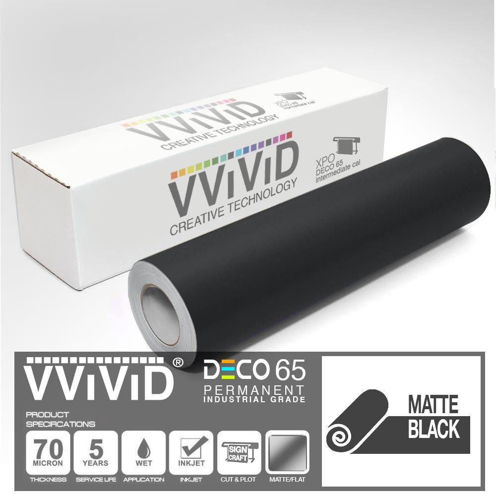 VViViD Glitter Silver DECO65 Permanent Adhesive Craft Vinyl Roll (100ft x  1ft)
