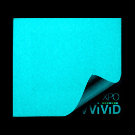 Vvivid Green Glow in The Dark Vinyl Wrap Luminous Adhesive Film 12 Inches X  24 Inches Air Release DIY Decal Sheet