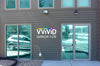 Blue One-Way Mirror Finish Window Privacy Vinyl - The VViViD Vinyl Wrap Shop