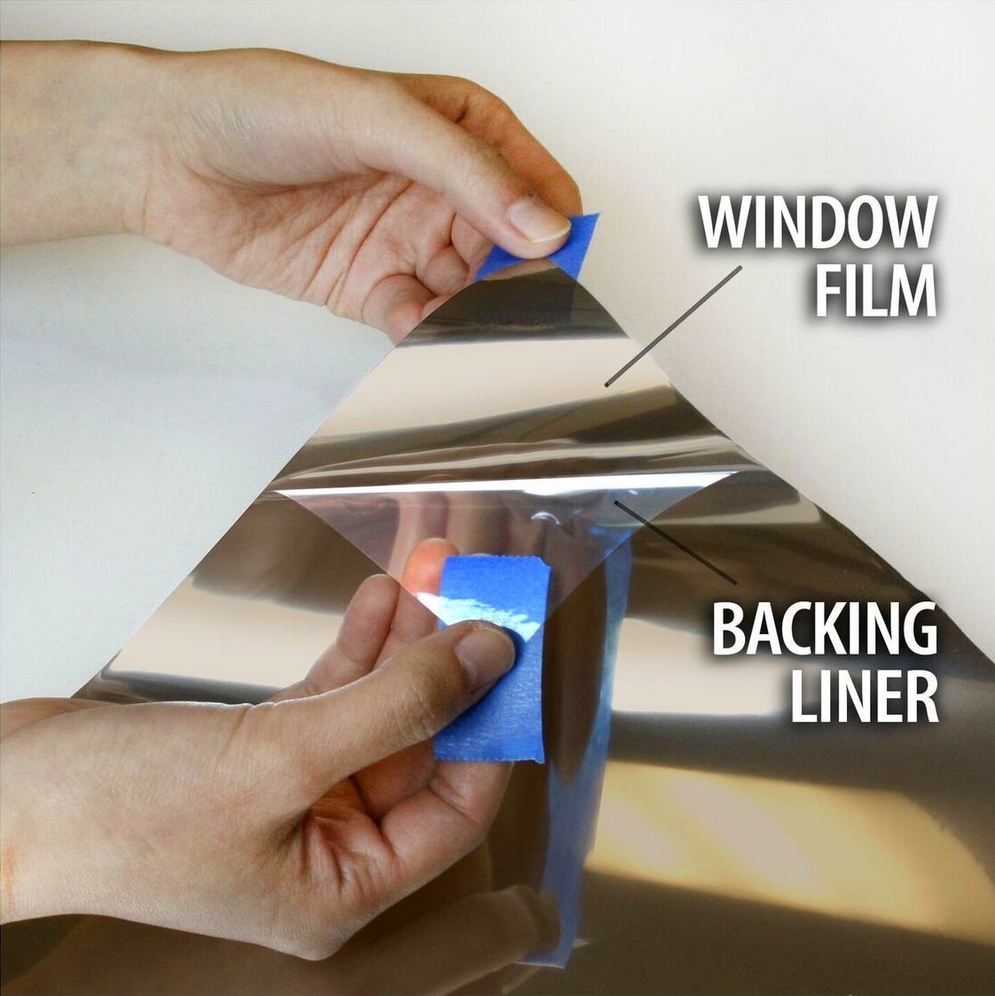 Bronze One-Way Mirror Finish Window Privacy Vinyl | The VViViD Shop