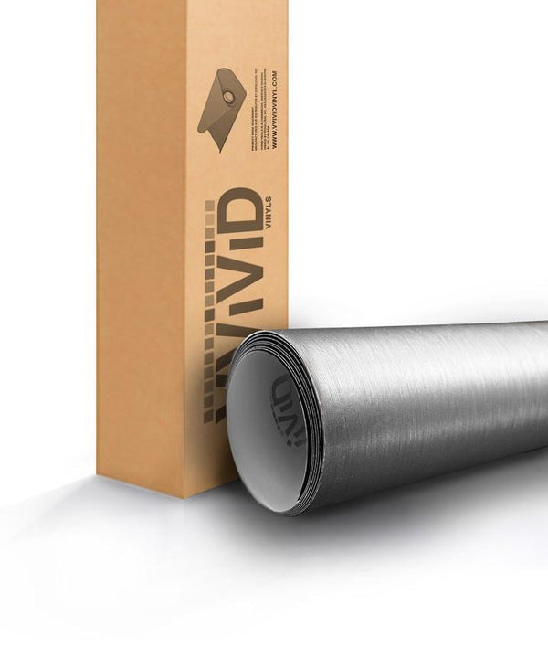 Aluminum Brushed Steel - The VViViD Vinyl Wrap Shop