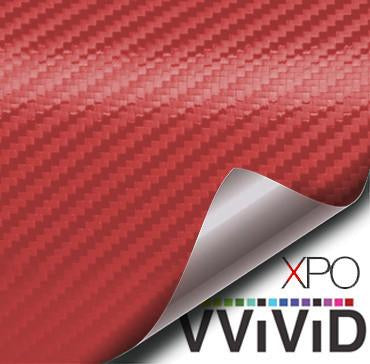 Red Dry Carbon (Interior Only) - The VViViD Vinyl Wrap Shop