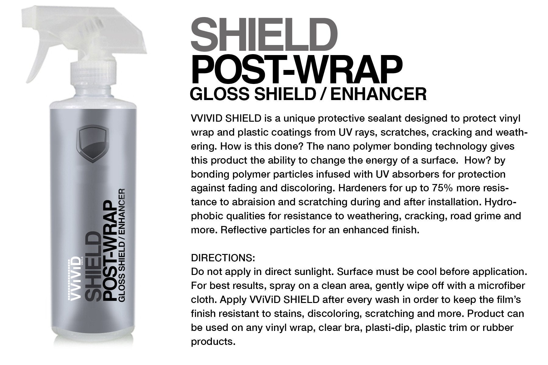 SHIELD POST-WRAP Gloss Shield / Enhancer (MCF) - The VViViD Vinyl Wrap Shop