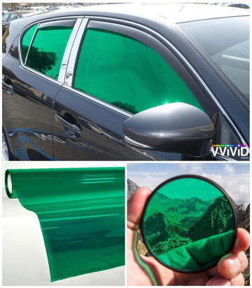 VViViD Green Transparent Window Tint - The VViViD Vinyl Wrap Shop