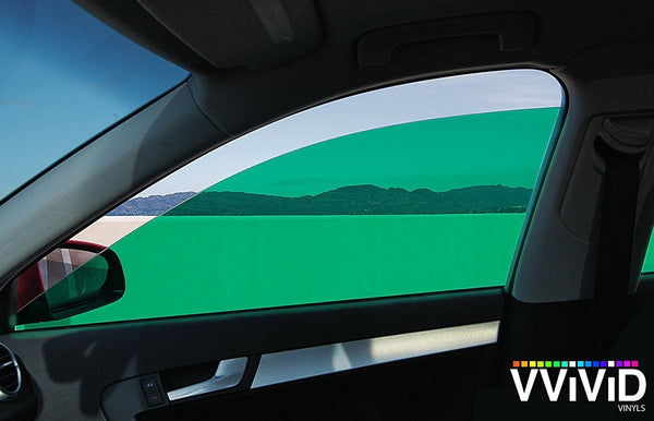 VViViD Green Transparent Window Tint - The VViViD Vinyl Wrap Shop