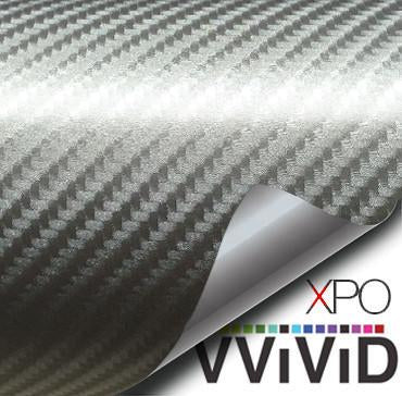 XPO Dark Grey True R Carbon Fiber(Gunmetal) Wrap | Vvivid Canada | The VViViD Shop