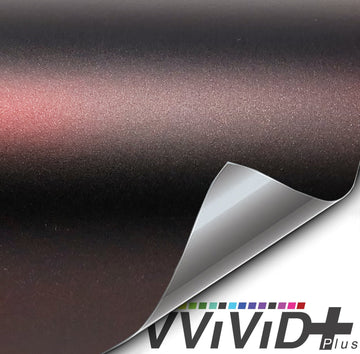 VVIVID+ Demon Black Matte - The VViViD Vinyl Wrap Shop