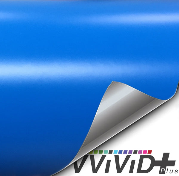 VViViD+ Matte Smurf Blue (Riviera Porsche GT3 Blue) - The VViViD Vinyl Wrap Shop