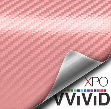 Pink Dry Carbon Fiber - The VViViD Vinyl Wrap Shop
