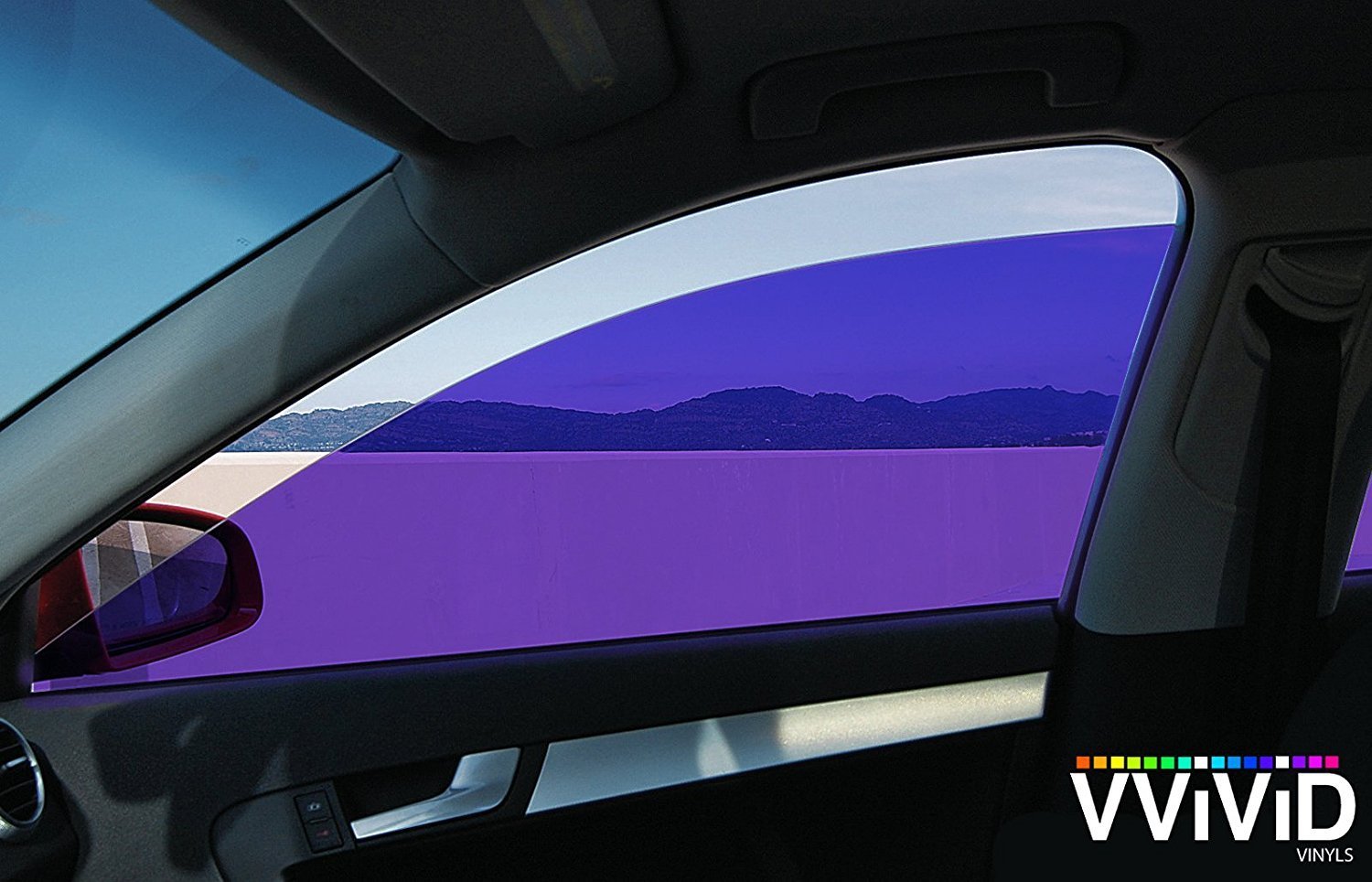 VViViD Purple Transparent Window Tint - The VViViD Vinyl Wrap Shop