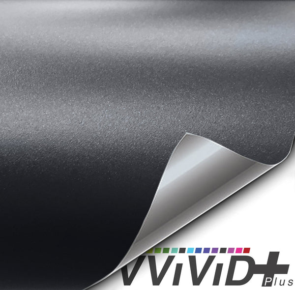 VViViD+ Matte Metallic Charcoal - The VViViD Vinyl Wrap Shop